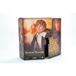 Lord of the Rings LOTR collectables comprising Sideshow Collectibles 1/6 figure of Samwise Gamgee.