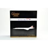 Gemini Models Diecast Model Aircraft comprising 1/200 Concorde British Airways. Sold as a Factory