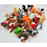 A large assortment of early issue TY Original Beanie Babies. With original tags, appear excellent.
