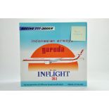 Inflight Models or similar Diecast Model Aircraft comprising 1/200 Boeing 777 Indonesian Airways.