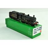 Model Railway issue comprising Class 3F 0-6-0 Black Locomotive. In need of a clean.