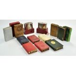 An impressive group of vintage money box issues, some boxed, including various bank and building