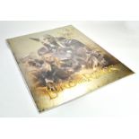 Lord of the Rings LOTR collectables comprising Mounted Large Film / Movie type Poster.