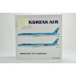 Inflight Models or Similar Diecast Model Aircraft comprising 1/200 Boeing 777 Korean Air. Sold as