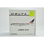 Inflight Models or similar Diecast Model Aircraft comprising 1/200 Airbus A310 Delta. Sold as a