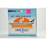 Inflight Models Diecast Model Aircraft comprising 1/200 Boeing 747 Air New Zealand. Sold as a