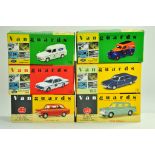 A group of Vanguards 1/43 diecast Classic Car issues comprising Ford, Hillman, Morris etc. All