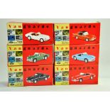 A group of Vanguards 1/43 diecast Classic Car issues comprising Triumphs, MGA and Sunbeam. All