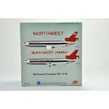 Fox Models Diecast Model Aircraft comprising 1/200 McDonnell Douglas DC10 Northwest. Sold as a