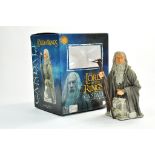 Lord of the Rings LOTR collectables comprising Gentle Giant Gandalf Mini Bust. Possibly displayed at