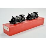 Model Railway issue 00 gauge comprising duo of Tank Locomotives - LMS / 56010. Appear clean and