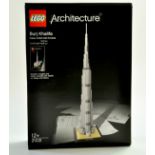 Lego Architecture No. 21031 Burj Khlifa Set. Unopened. Note: We are always happy to provide