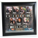 Lord of the Rings LOTR collectables plus others including Hobbit comprising Limited Edition Framed