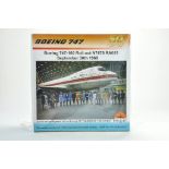 Inflight Models Diecast Model Aircraft comprising 1/200 Boeing 747 Roll Out. Sold as a Factory