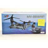 AF1 Models Diecast Model Aircraft comprising 1/72 MV-22 Osprey. Sold as a Factory Return with faults