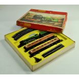 Hornby 00 Gauge model railway issue comprising RS608 Flying Scotsman Train Set. Contents appear very