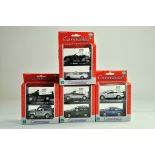 Four Cararama Diecast 1/43 Car Sets. Two in each pack. Excellent in boxes.