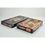 Star Wars collectables comprising duo of Monopoly Board Games. Look to be complete.