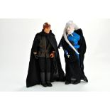 Star Wars, duo of 12" figures unboxed. Generally very good to excellent.