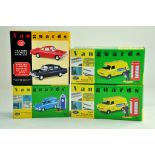 A group of Vanguards 1/43 diecast Classic Car issues comprising Ford Transit duo, Ford Anglia and