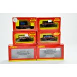 Hornby Triang 00 Model Railway issues comprising rolling stock wagons x 6. Including 4 harder to