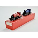 Model Railway issue 00 gauge comprising duo of Tank Locomotives. Appear clean and preserved hence