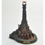 Lord of the Rings LOTR collectables comprising Danbury Mint impressive large heavy model lamp