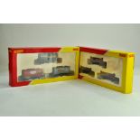 Hornby 00 Gauge Model Railway Issue comprising duo of Wagon and Tanker Trio Packs including EWS.