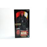 Star Wars Hasbro 12" figure comprising Darth Maul. Excellent in very good box, some minor storage