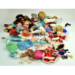 A large group of (mostly) early to mid 20th century dolls' clothing and accessories. Many hand