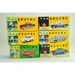 A group of Vanguards 1/43 diecast Classic Car issues comprising Vauxhall, Rover, Austin and others..