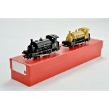 Model Railway issue 00 gauge comprising duo of Tank Locomotives - Lancs 627 / NCB. Appear clean