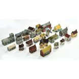 As impressive Wade collection of Whimsie on Why miniature buildings. Mostly appear excellent.