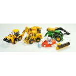 A Farm and Construction Toy group comprising Britains JCB and other similar issues. Generally fair