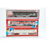Lima 00 Model Railway issues comprising trio of Rolling stock, coaches and wagons including