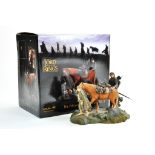 Lord of the Rings LOTR collectables comprising WETA Polystone Diorama - Felloship of the Ring Set 3.