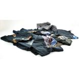 Lord of the Rings LOTR collectables comprising quantity of t-shirts inclusive of various films.