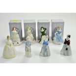An attractive group of Wade Lady Figurines - My Fair Ladies. Four boxed. Appear excellent.