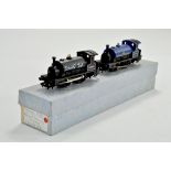 Model Railway issue 00 gauge comprising duo of Tank Locomotives - Smokey Joe / Highland Railway.