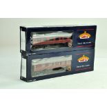 Bachmann 00 Gauge Model Railway issues comprising duo of passenger coaches. Appear very good to
