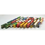 An impressive and large group of 37 diecast double decker buses relating to EFE, Corgi and some