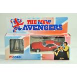 Corgi diecast issue comprising No. 57405 Gambit's Jaguar XJS from the New Avengers. Excellent in
