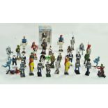 An interesting group of various figures, mostly metal inclusive of various makers and themes.