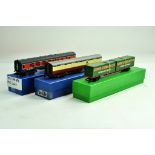 Model Railway 00 Gauge comprising Trio of rolling stock including Test Car, Livestock and Eddie