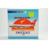 Inflight Models Diecast Model Aircraft comprising 1/200 Boeing 747SP Qantas. Sold as a Factory