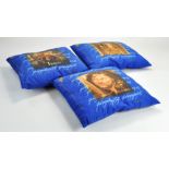 Lord of the Rings LOTR collectables comprising Cushion trio.