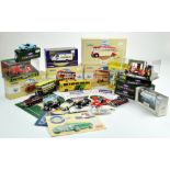 A large group of diecast comprising mostly Corgi sports car and transport issues, as well as others.