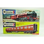 Kitmaster Duchess of Gloucester Locomotive plus Restaurant Car. Unbuilt - complete.