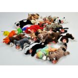 A large assortment of early issue TY Original Beanie Babies. With original tags, appear excellent.