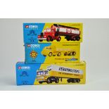 Corgi diecast truck issues comprising 'classics' - Three boxed issues including Esso, Richards and